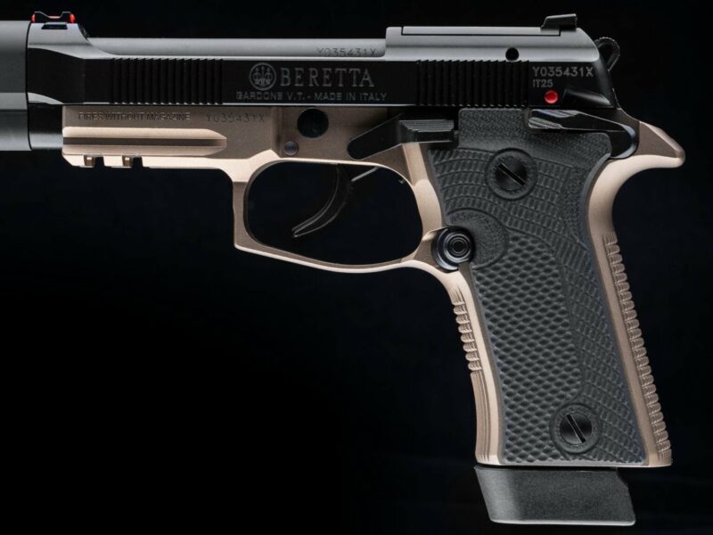 PISTOLET BERETTA 80X CHEETAH TACTICAL BRONZE ROSE 380 acp (9x17)