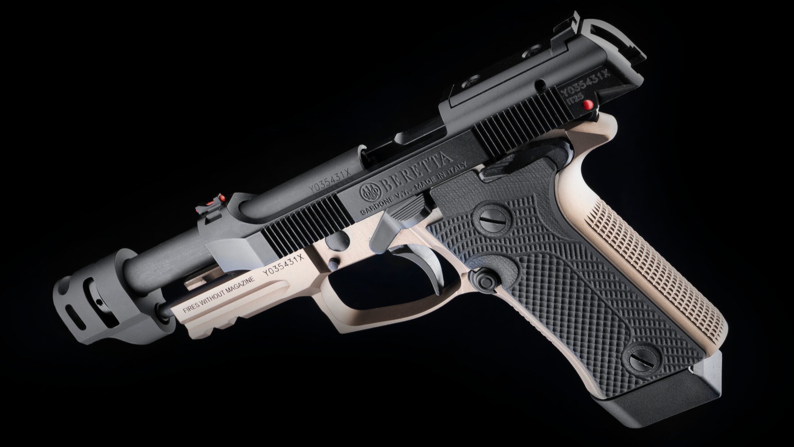 PISTOLET BERETTA 80X CHEETAH TACTICAL BRONZE ROSE 380 acp (9x17) – Image 4