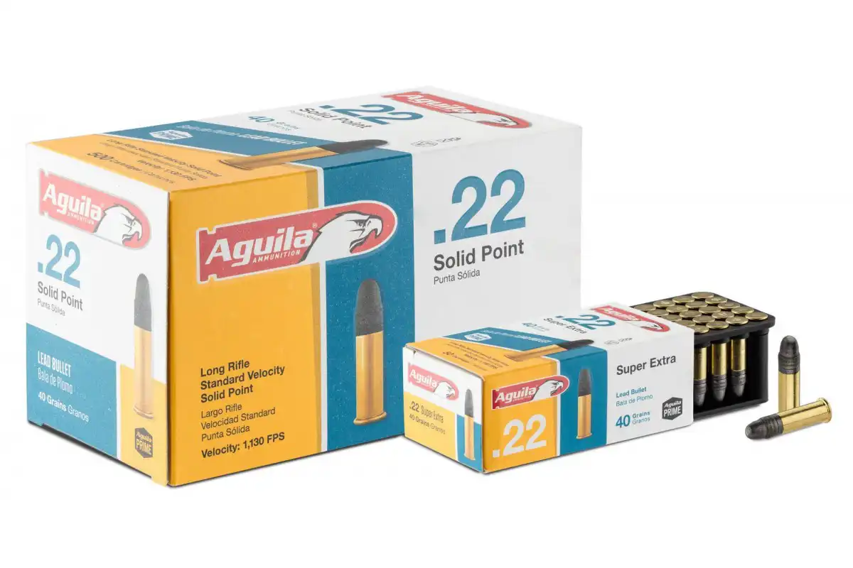 AGUILA CARTOUCHES 22 LR STD VEL. PB. 40GR/50