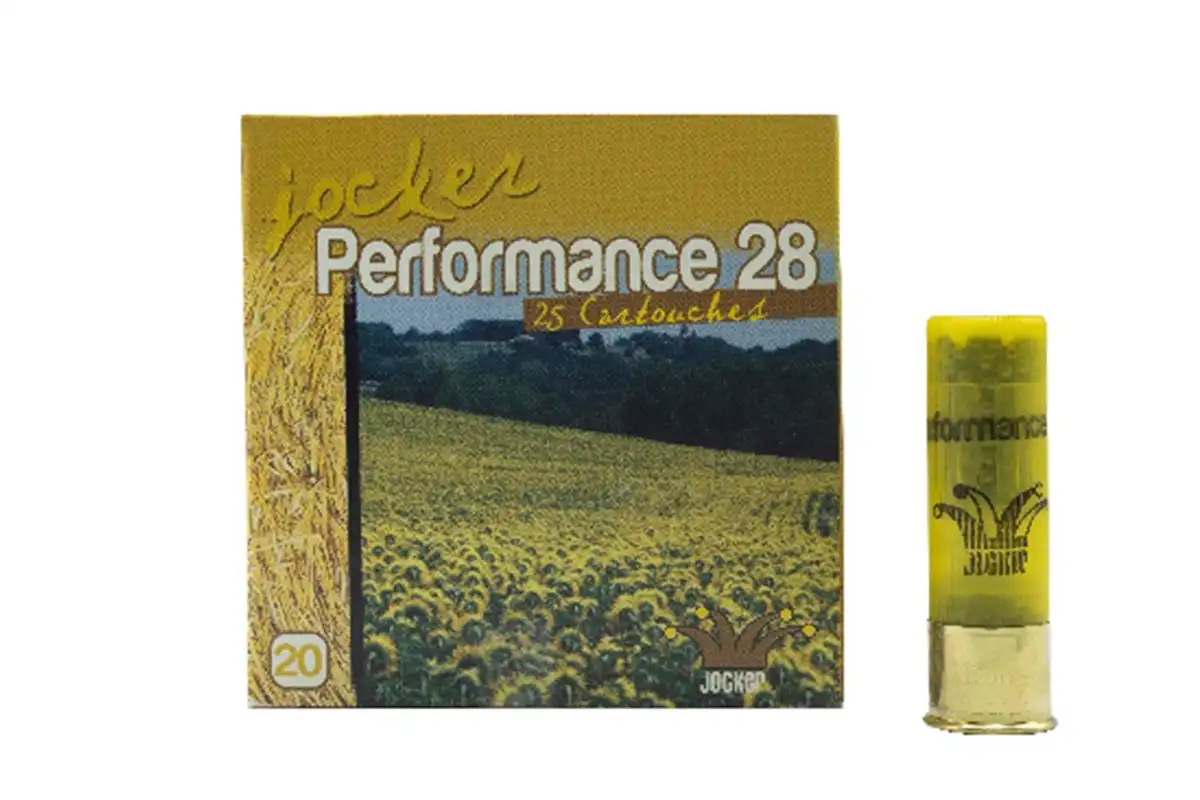 BOITE DE 25 CARTOUCHES JOCKER PERFORMANCE 16/67 28 BJ PB8