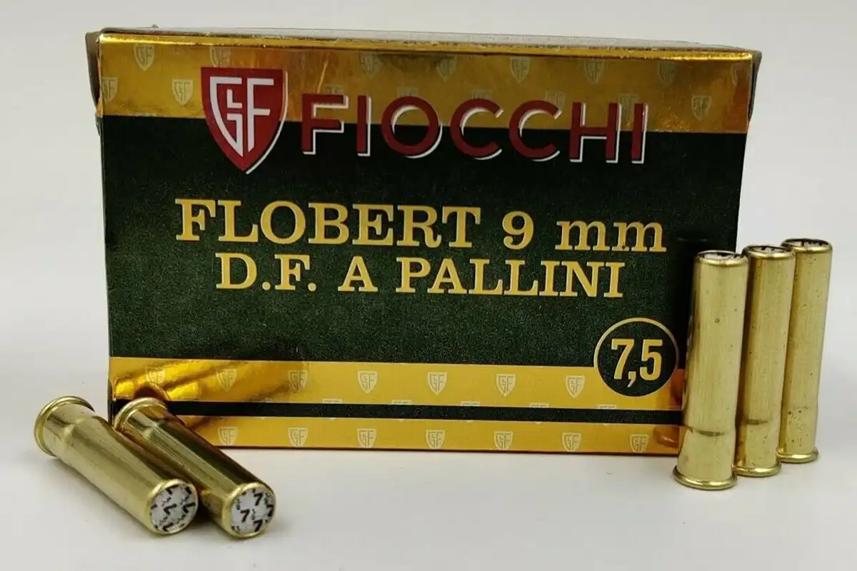 BOITE DE 50 CARTOUCHES FIOCCHI FLOBERT CAL 9 MM PLOMB N° 9
