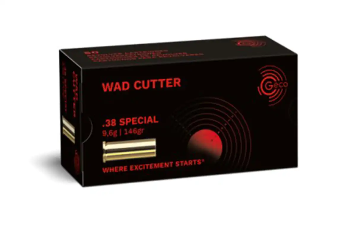 CARTOUCHE GECO WADCUTTER 38 SP 148 GR BOITE DE 50