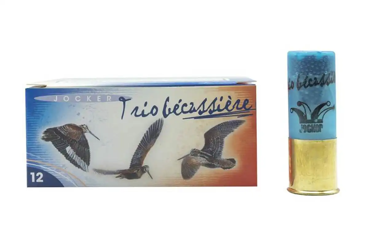 CARTOUCHE JOCKER TRIO BECASSIERE 12/70 36GR 8/9/10