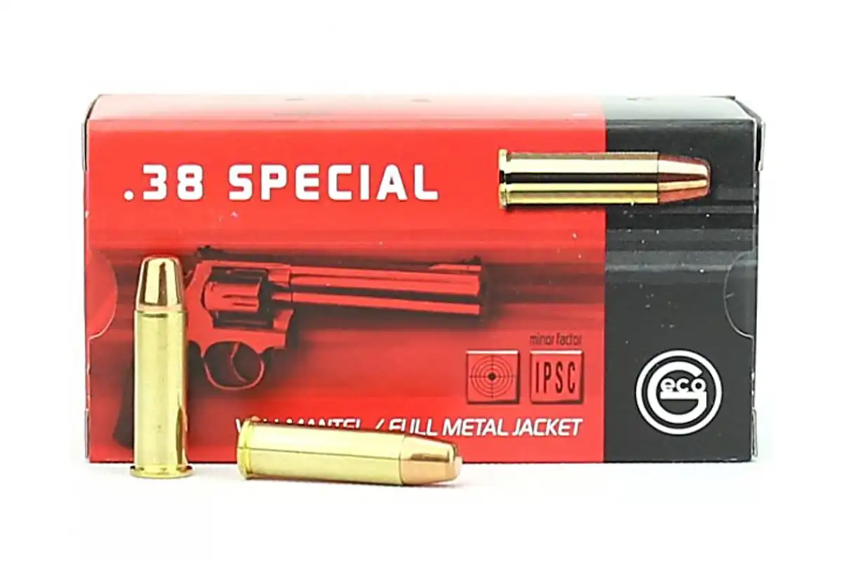 GECO CARTOUCHE 38 SP FMJ 157 gr BOITE DE 50