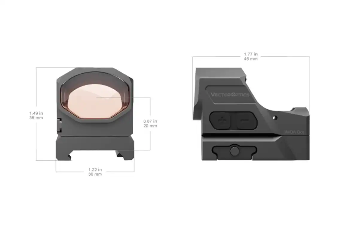POINT ROUGE VECTOR OPTIC FRENZY X 1X19X28 GEN2 3MOA – Image 3