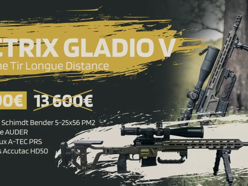 Victrix Gladio V Court - Carabine de Tir Longue Distance - Falc Armurerie - La carabine des professionnels du tir longue distance