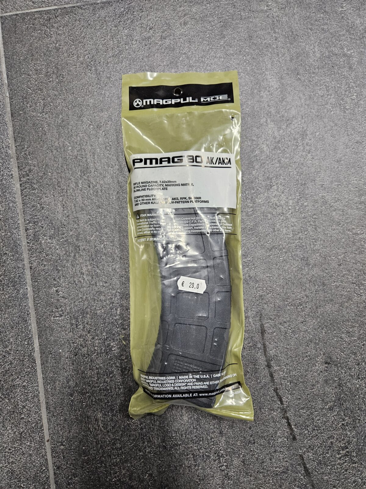 MAGPUL CHARGEUR PMAG NOIR 7.62X39 - 30 COUPS
