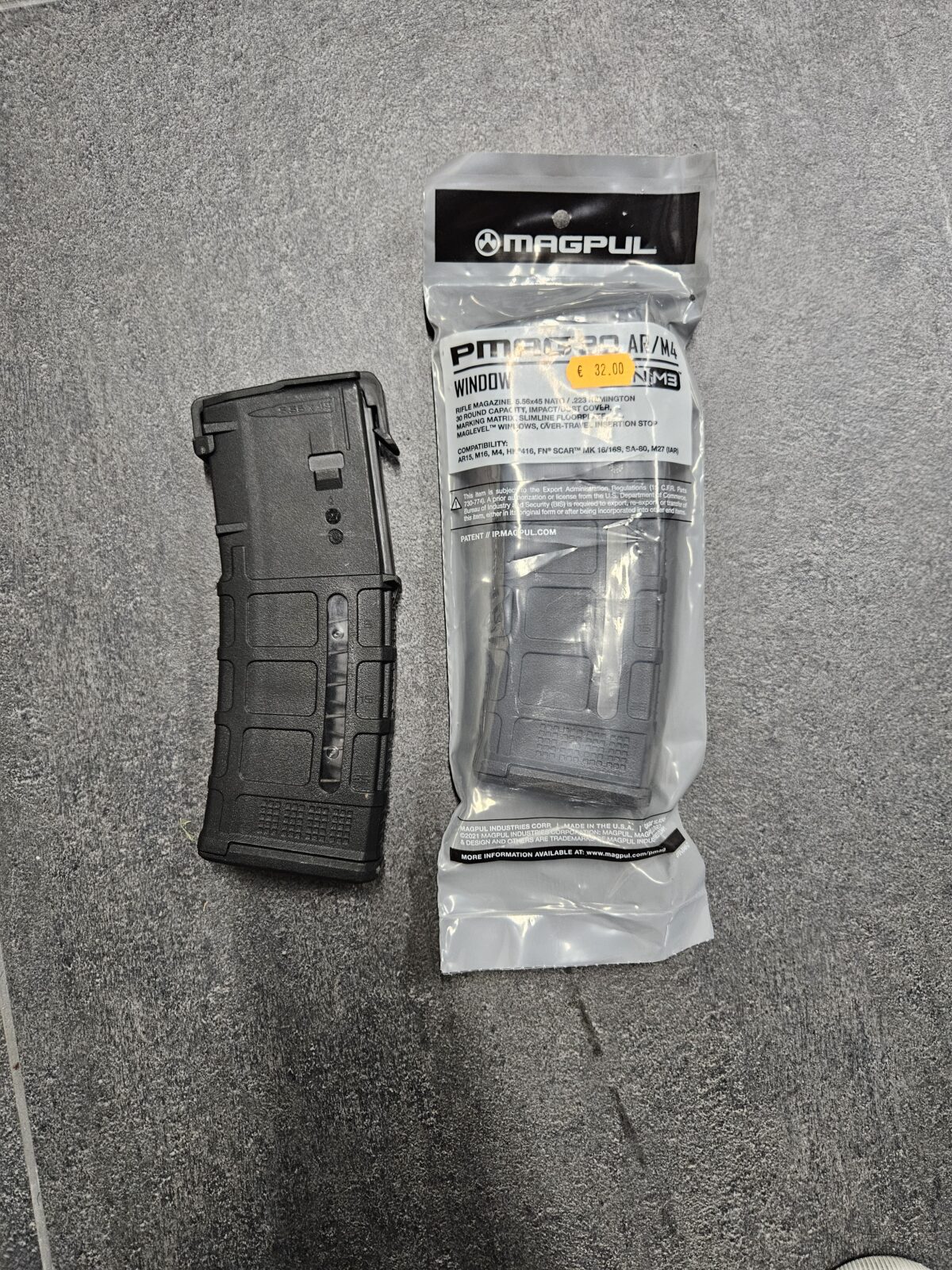 MAGPUL CHARGEUR PMAG NOIR AR/M4 GEN M3 30 COUPS AV