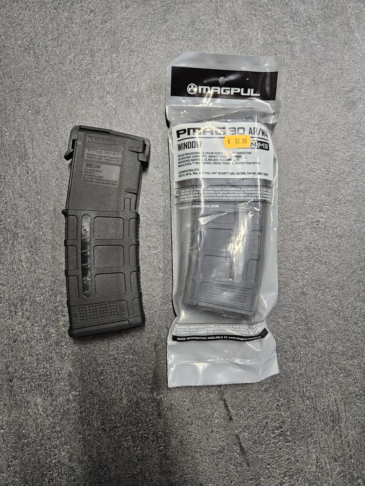 MAGPUL CHARGEUR PMAG NOIR AR/M4 GEN M3 30 COUPS AV – Image 2