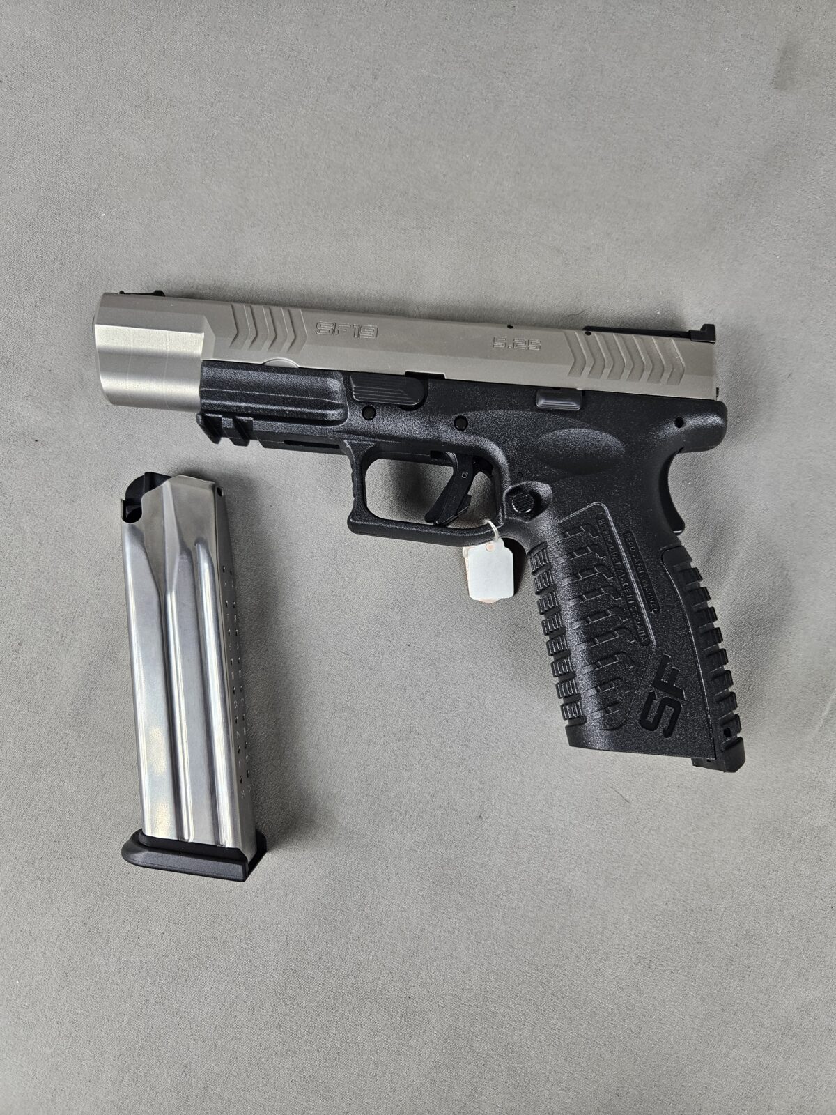 PISTOLET HS SF19 5.25 9X19 NOIR INOX – Image 2
