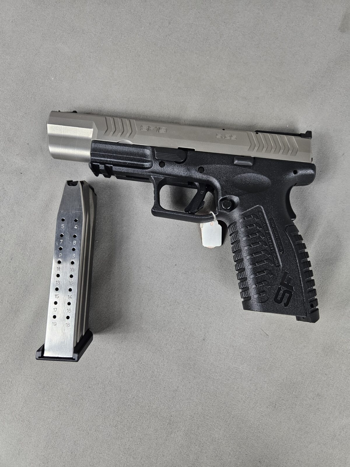 PISTOLET HS SF19 5.25 9X19 NOIR INOX – Image 4