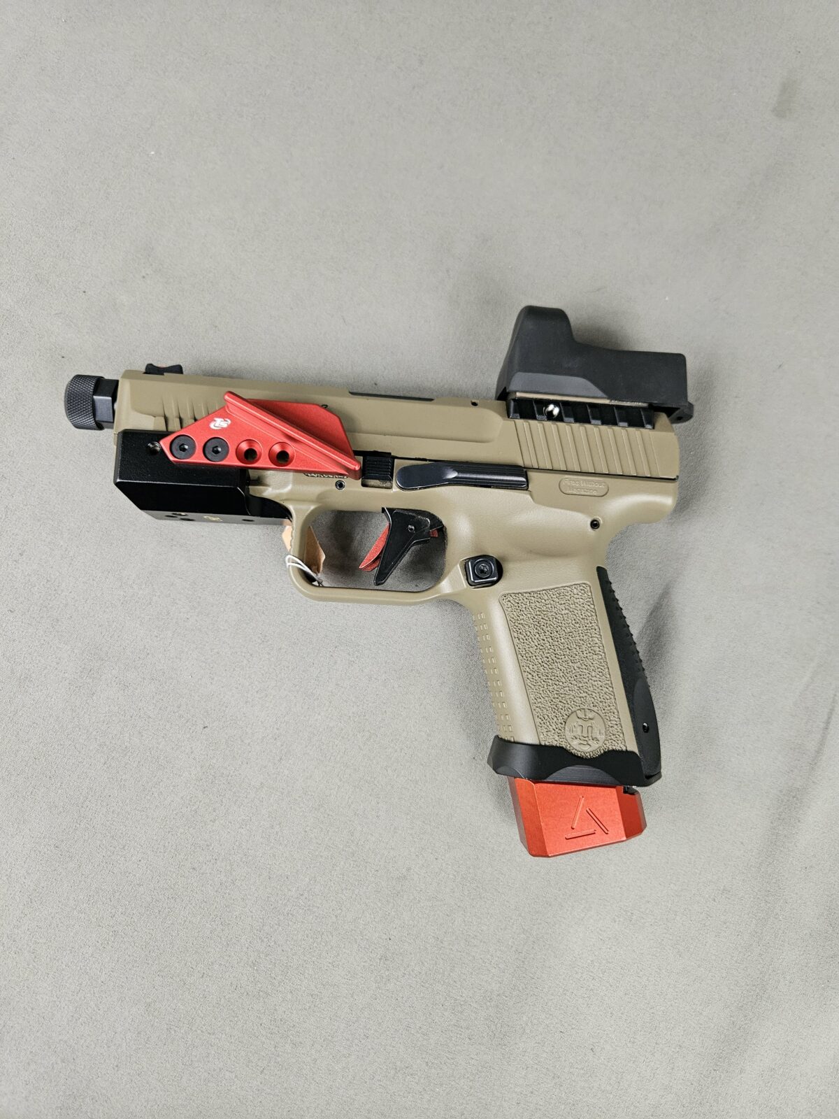 PISTOLET CANIK TP9 ELITE COMBAT FDE EQUIPE – Image 7