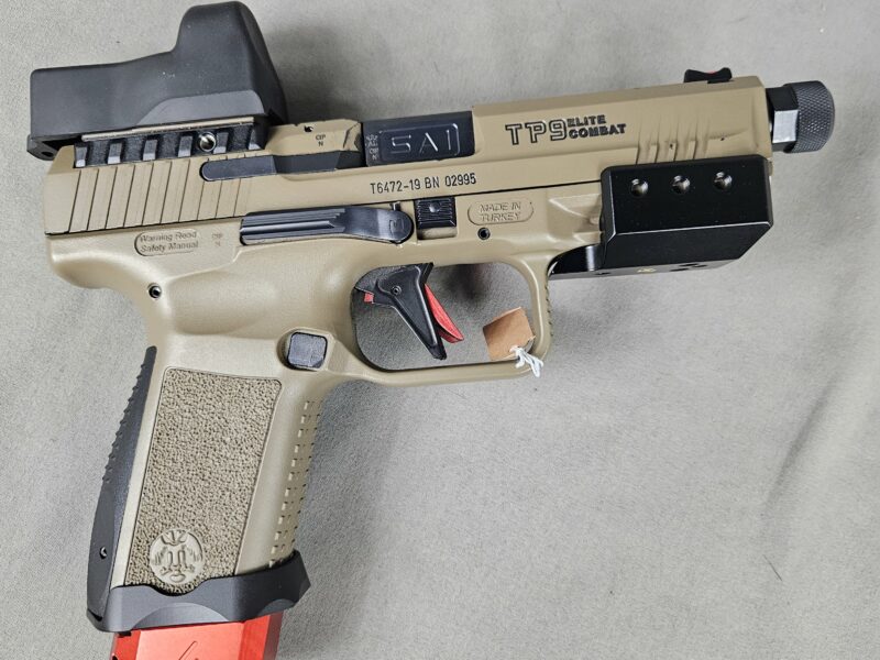 PISTOLET CANIK TP9 ELITE COMBAT FDE EQUIPE