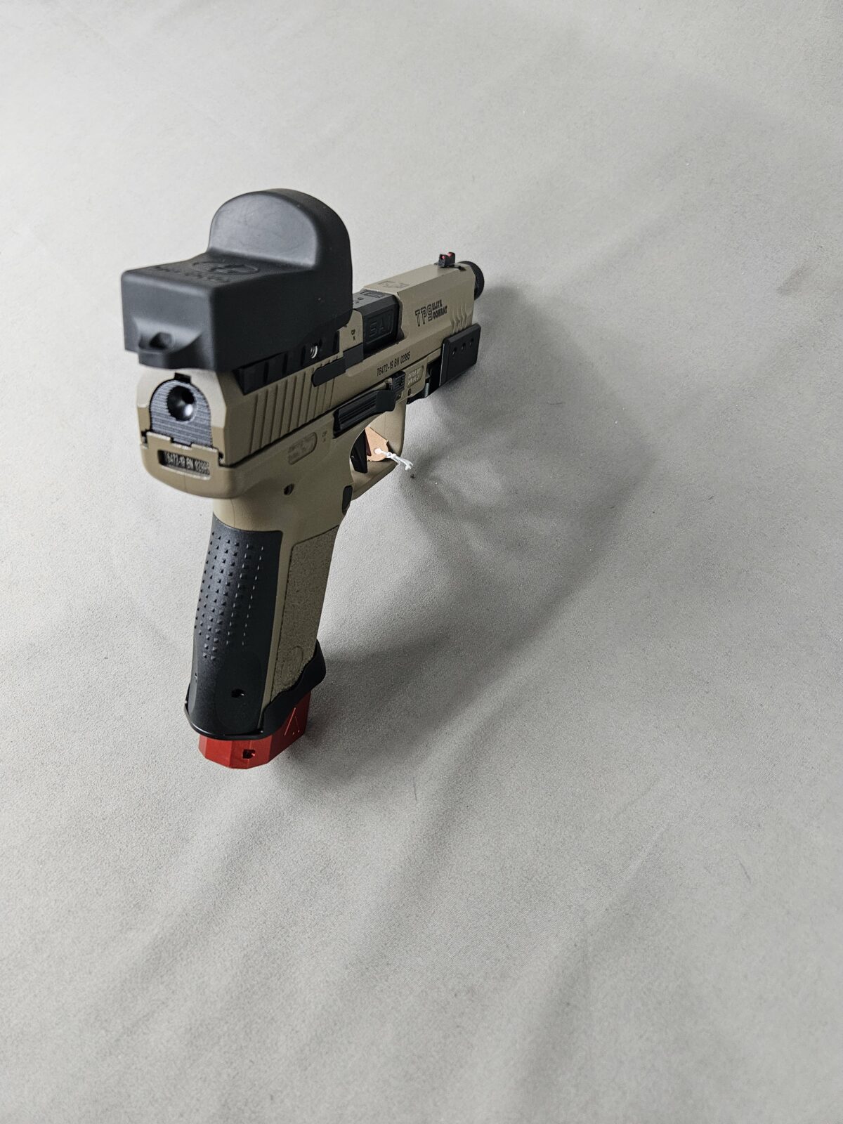 PISTOLET CANIK TP9 ELITE COMBAT FDE EQUIPE – Image 3