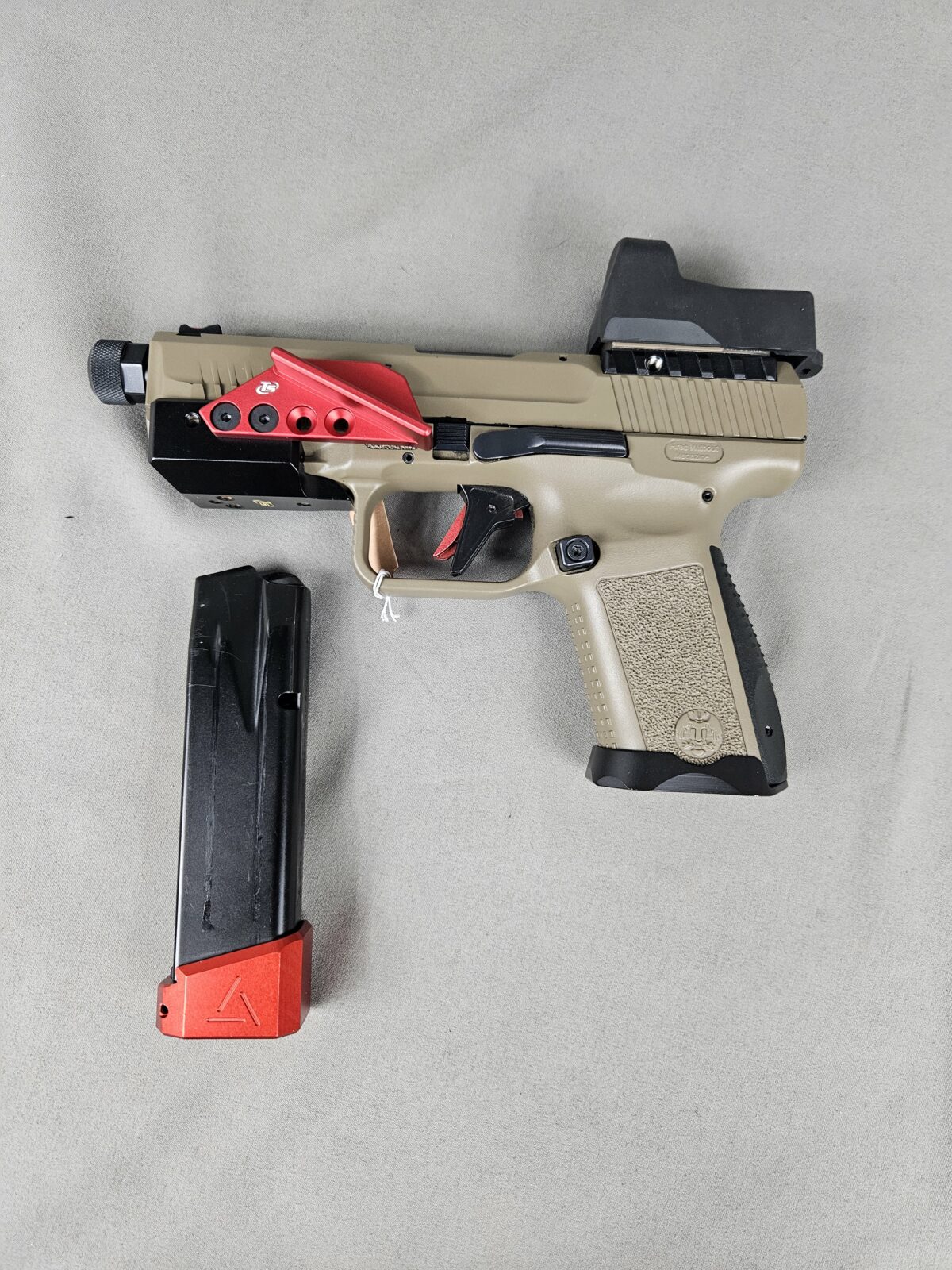 PISTOLET CANIK TP9 ELITE COMBAT FDE EQUIPE – Image 2