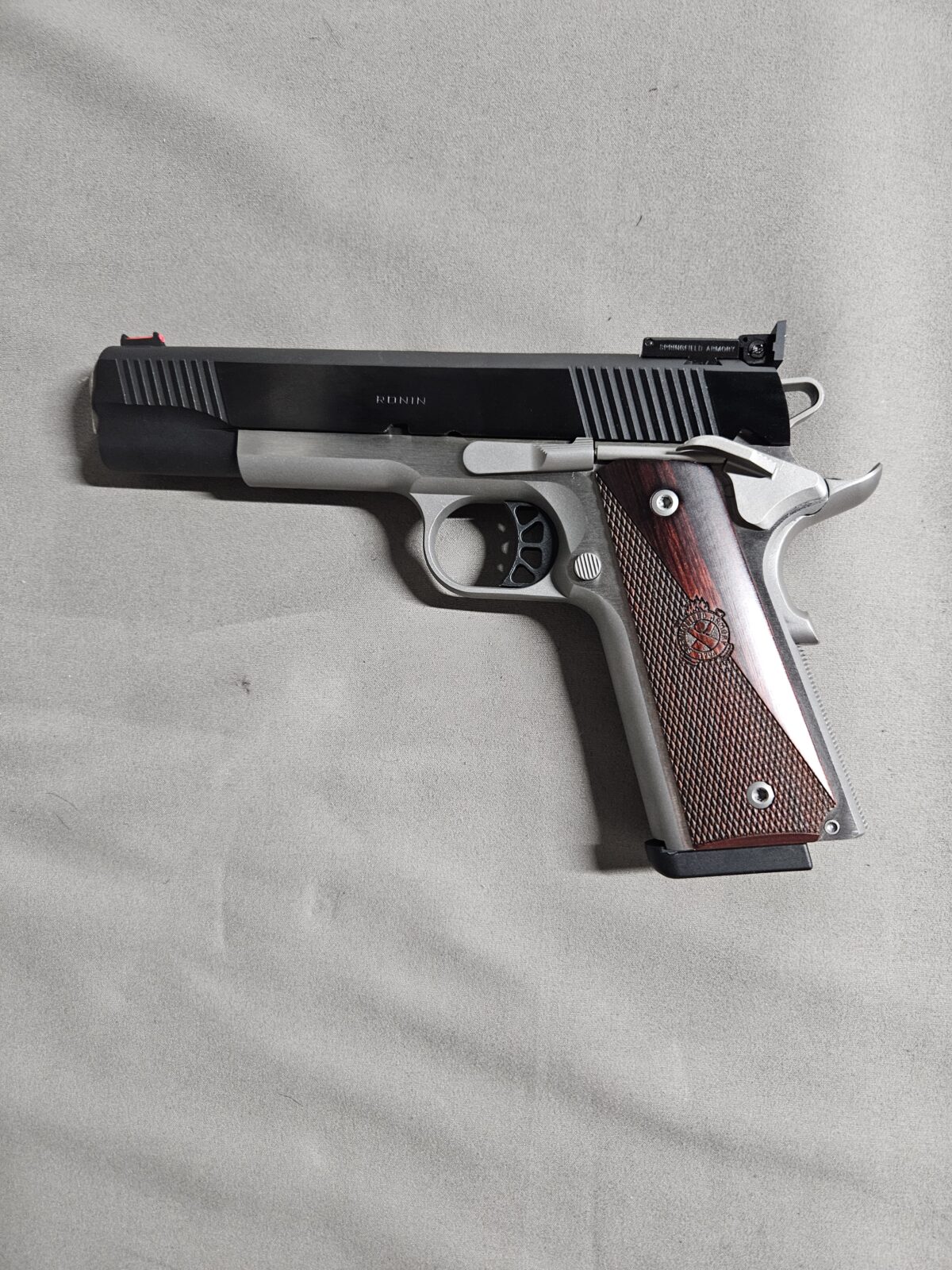 PISTOLET SPRINGFIELD 1911 RONIN TARGET 45 ACP 5