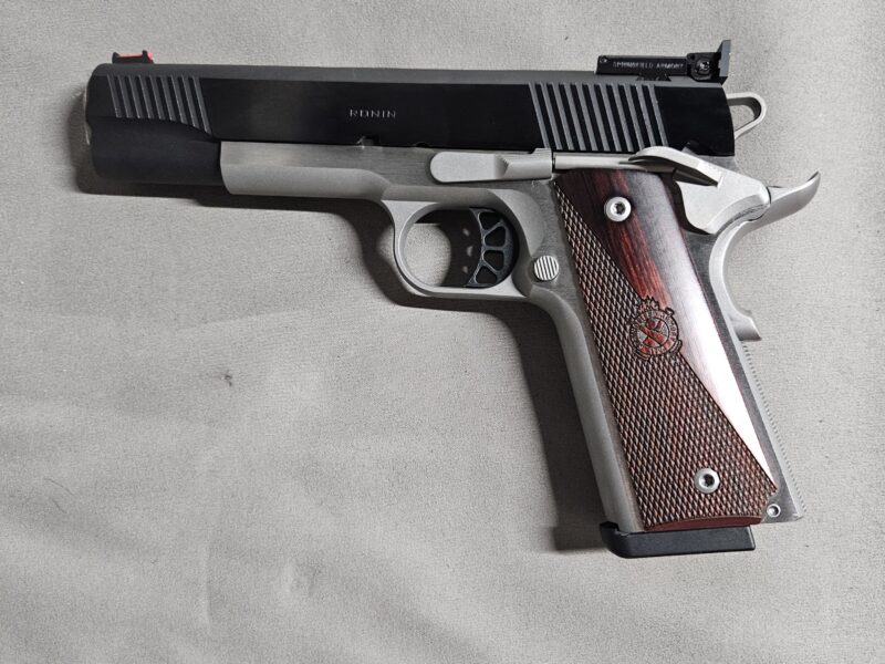 PISTOLET SPRINGFIELD 1911 RONIN TARGET 45 ACP 5
