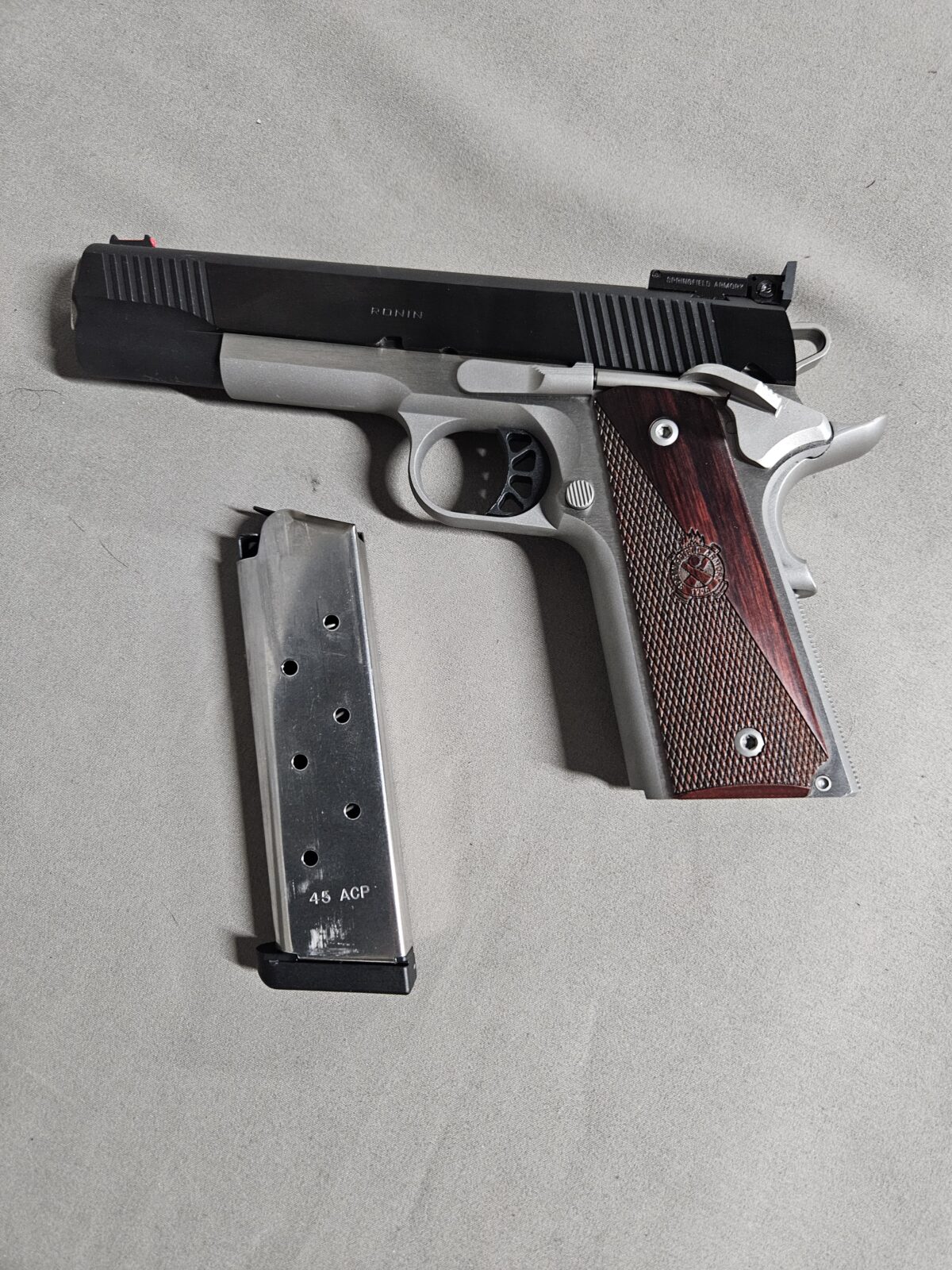 PISTOLET SPRINGFIELD 1911 RONIN TARGET 45 ACP 5 – Image 3