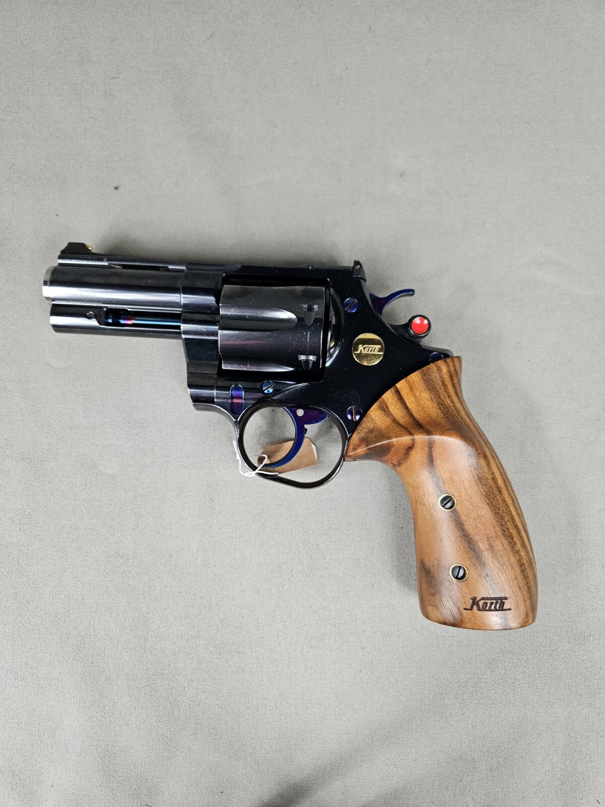 REVOLVER KORTH CLASSIC GLOSSY GREY 357MAG – Image 3