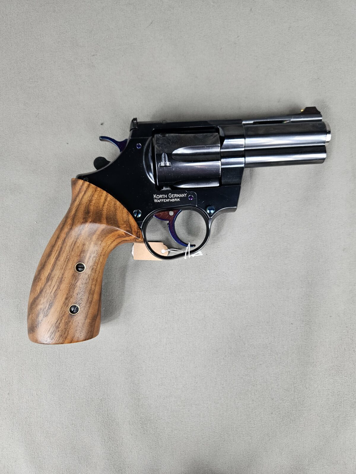 REVOLVER KORTH CLASSIC GLOSSY GREY 357MAG – Image 2
