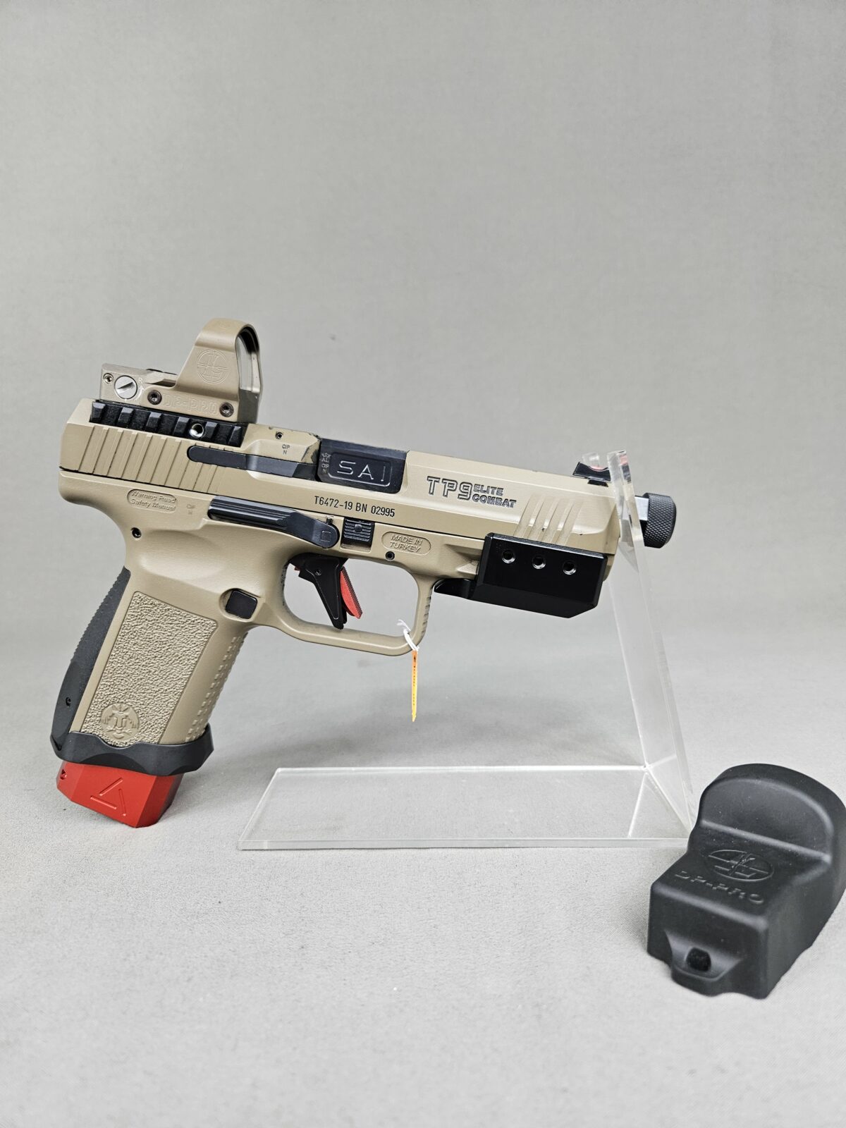PISTOLET CANIK TP9 ELITE COMBAT FDE EQUIPE – Image 8