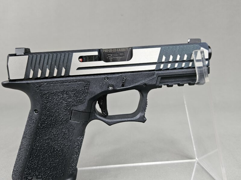 PISTOLET P80 COMPACT CUSTOM TYPHOON NOIR 9X19
