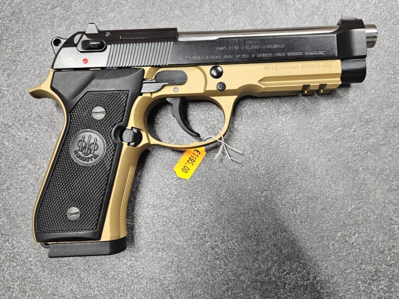 BERETTA CUSTOM NOIR ET OR MOD 92A1 9X19