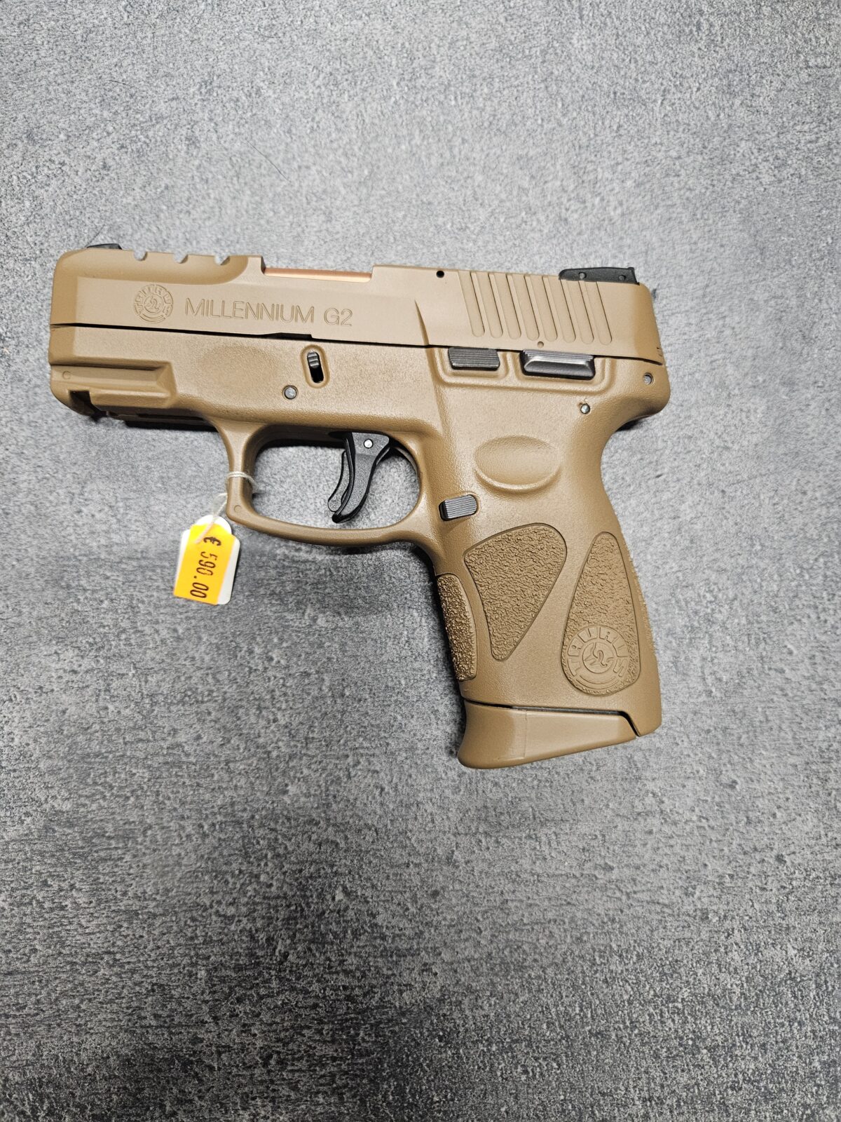 TAURUS MILLENNUIM G2 CUSTOME TAN ET COPPER PT111 9X19