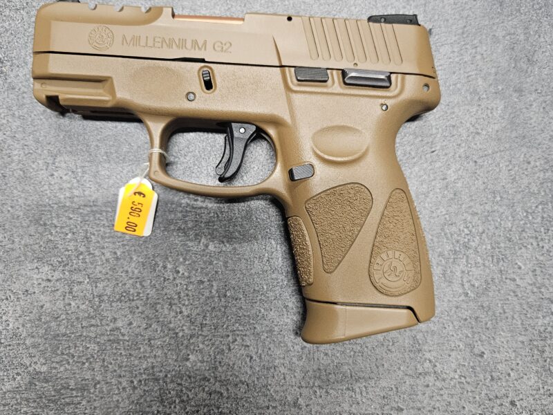 TAURUS MILLENNUIM G2 CUSTOME TAN ET COPPER PT111 9X19