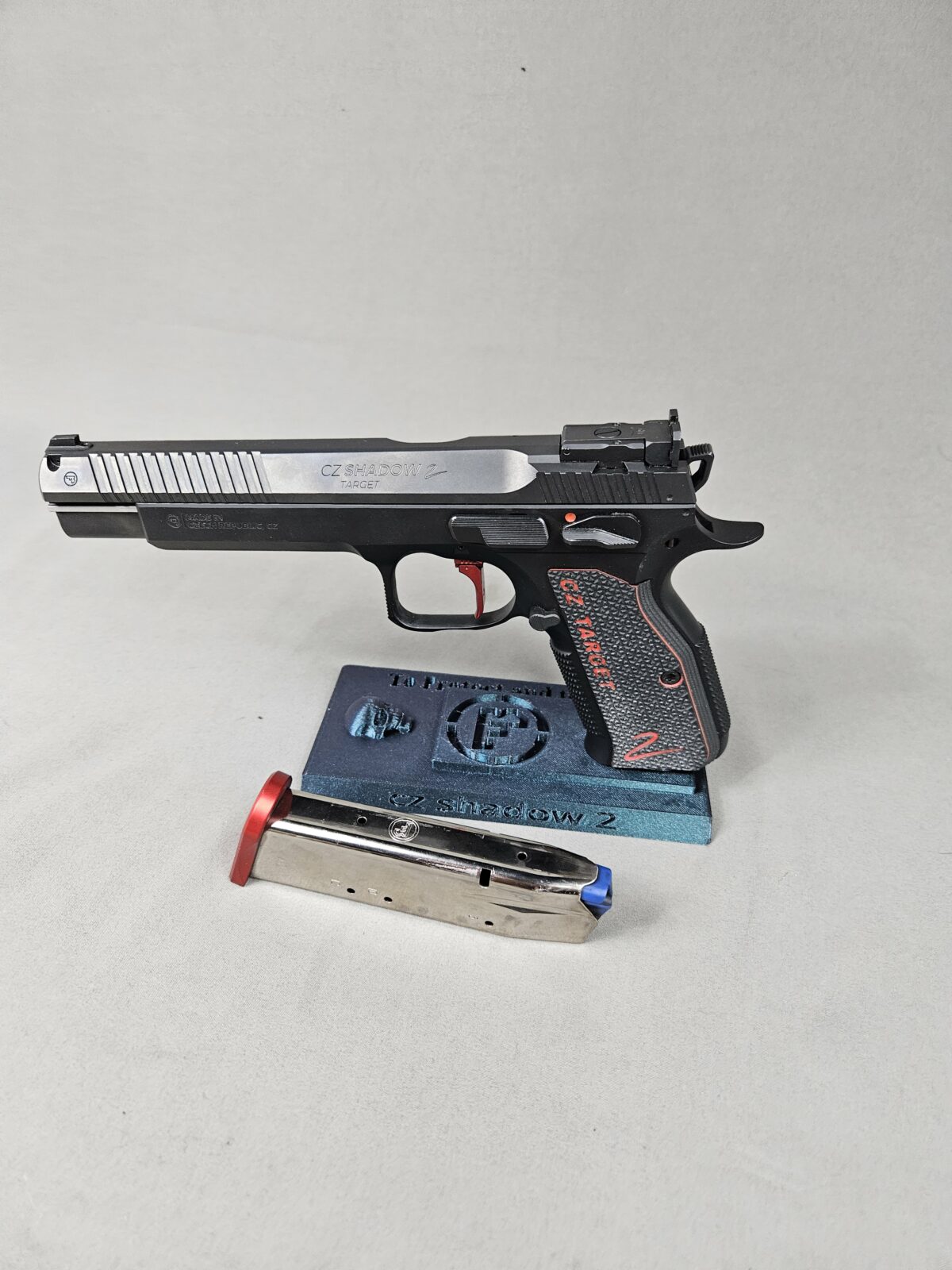 PISTOLET CZ SHADOW 2 TARGET 6" NOIR ET ROUGE 9X19 – Image 7