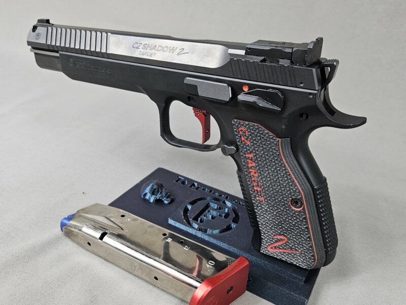 PISTOLET CZ SHADOW 2 TARGET 6" NOIR ET ROUGE 9X19