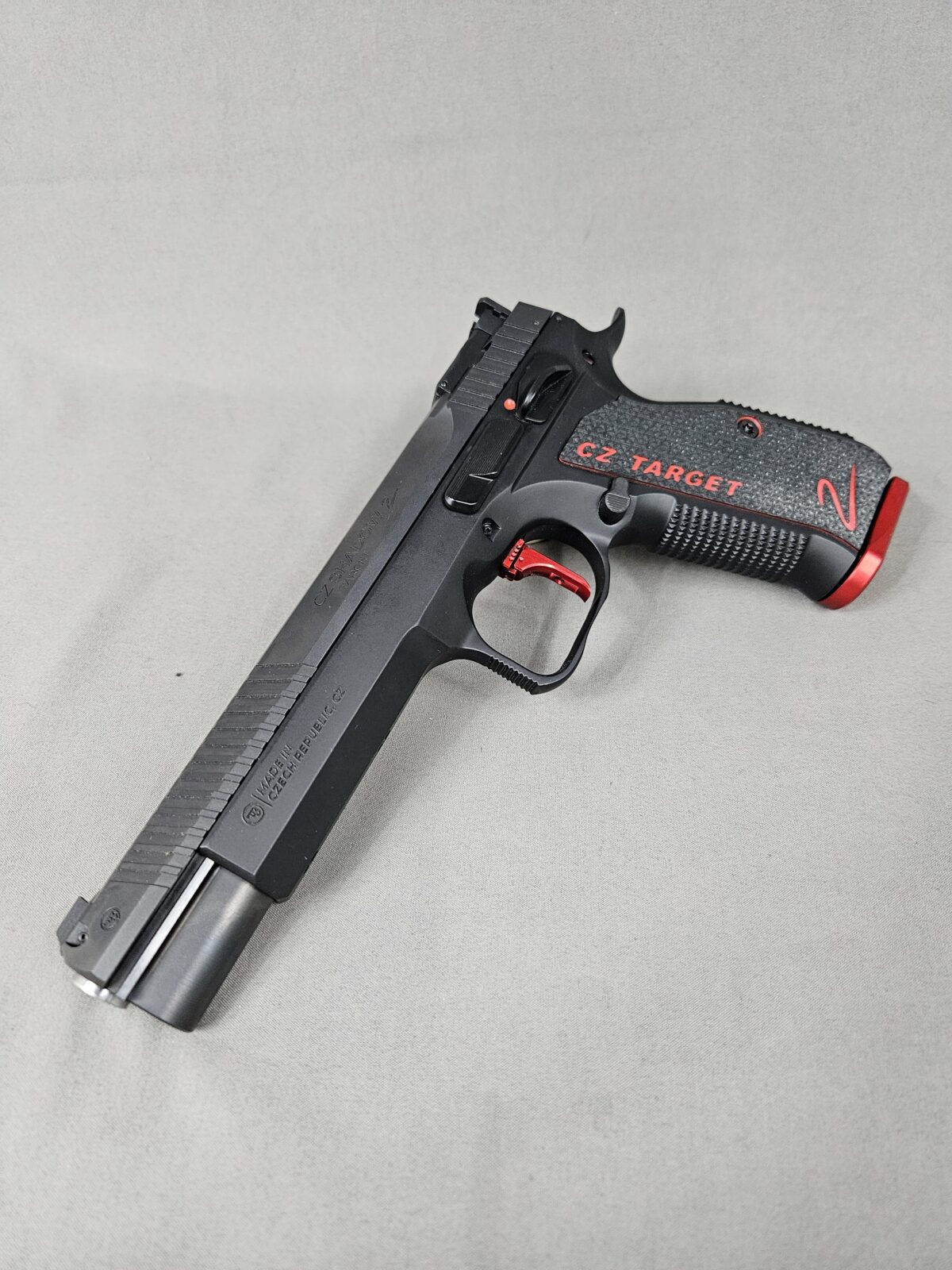 PISTOLET CZ SHADOW 2 TARGET 6" NOIR ET ROUGE 9X19 – Image 2