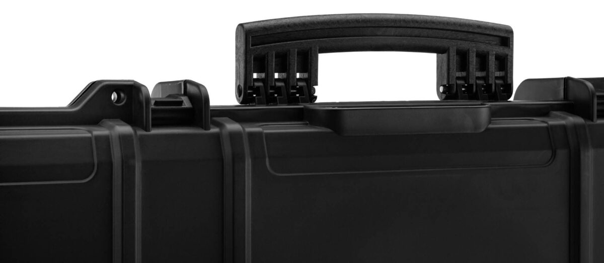 Mallette XL Waterproof noire 137 x 39 x 15 cm mousse vague - Nuprol – Image 2