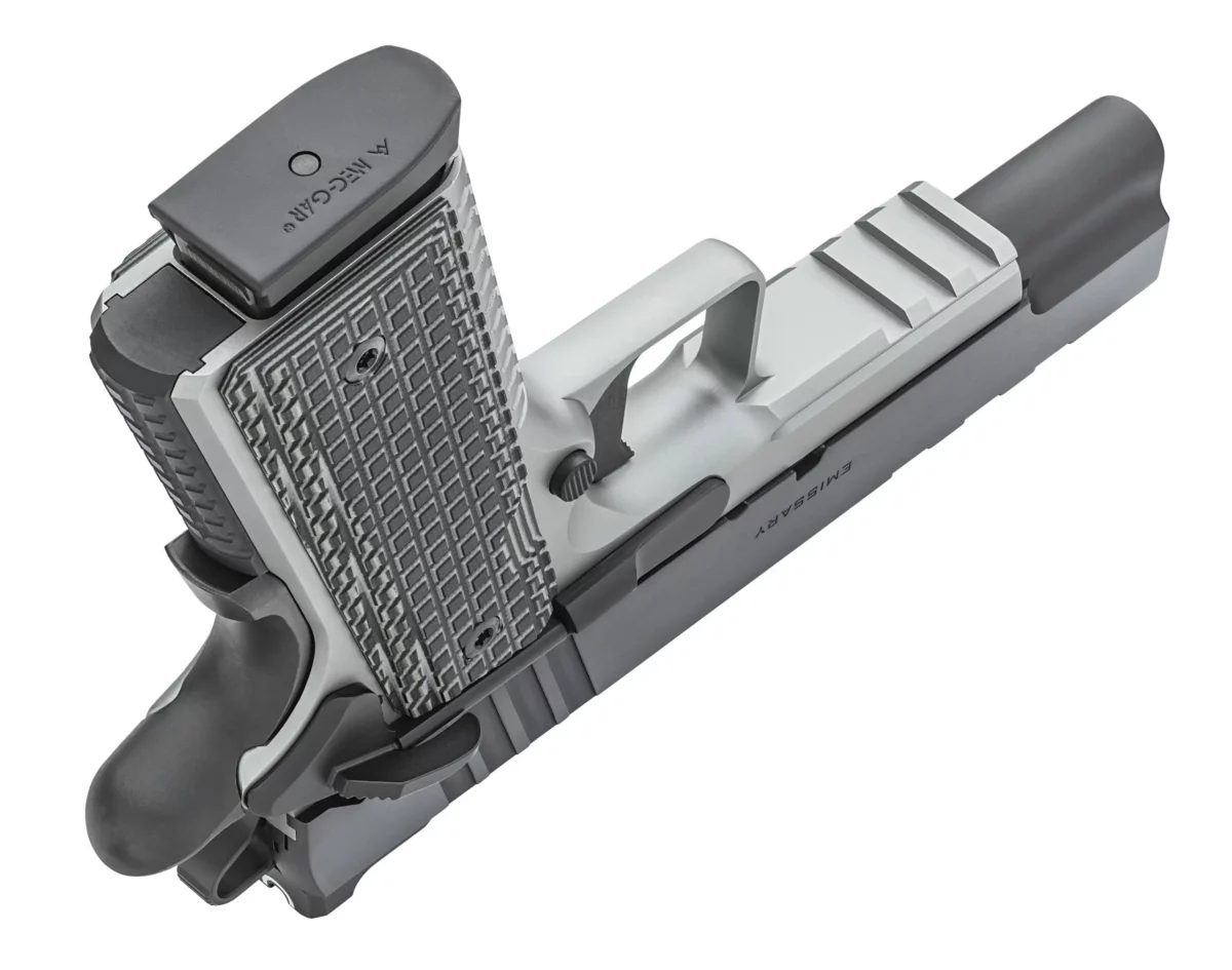 PISTOLET SPRINGFIELD 1911 EMISSARY STAINLESS 45ACP 5  8 COUPS – Image 4