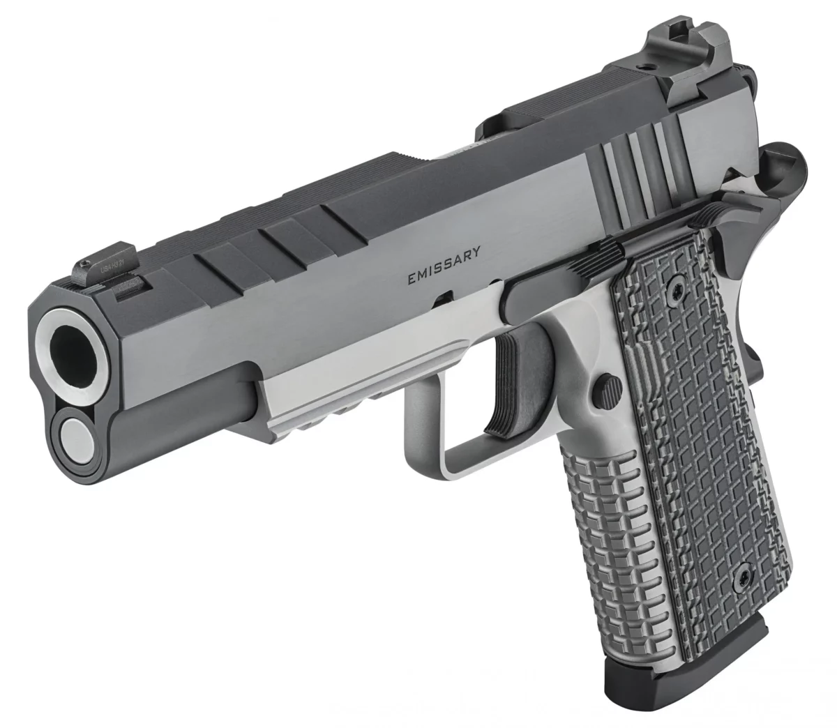 PISTOLET SPRINGFIELD 1911 EMISSARY STAINLESS 45ACP 5  8 COUPS