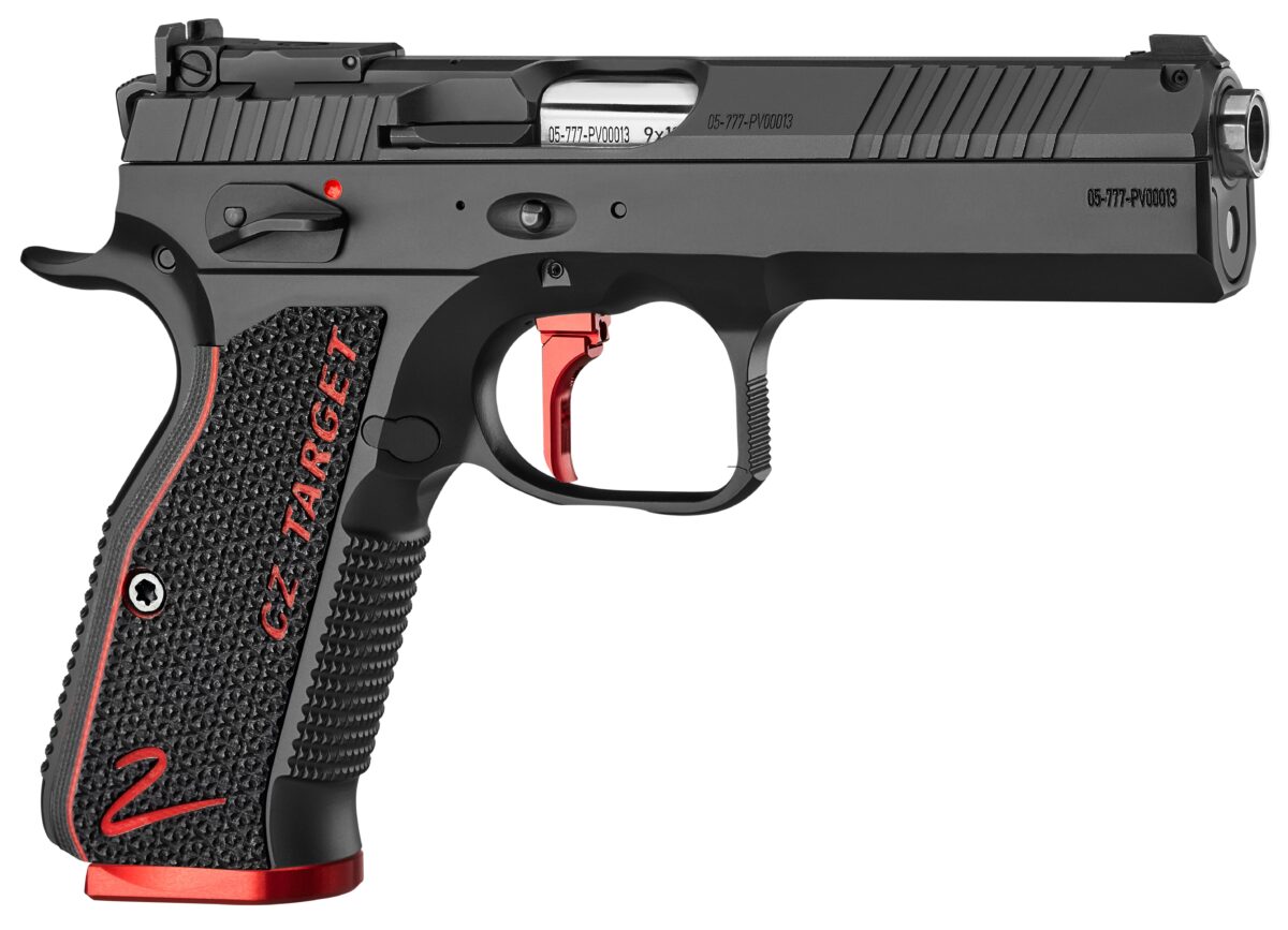 PISTOLET CZ SHADOW 2 TARGET 5" NOIR ET ROUGE 9X19