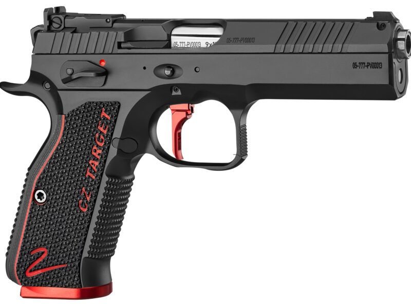 PISTOLET CZ SHADOW 2 TARGET 5" NOIR ET ROUGE 9X19