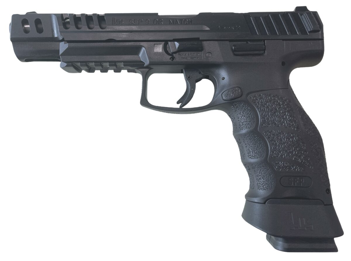 PISTOLET HK SFP9 OR MATCH 9X19 BLACK 20 COUPS