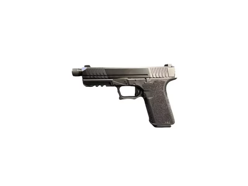 PISTOLET P80 FULL SIZE FILETE NOIR 9X19