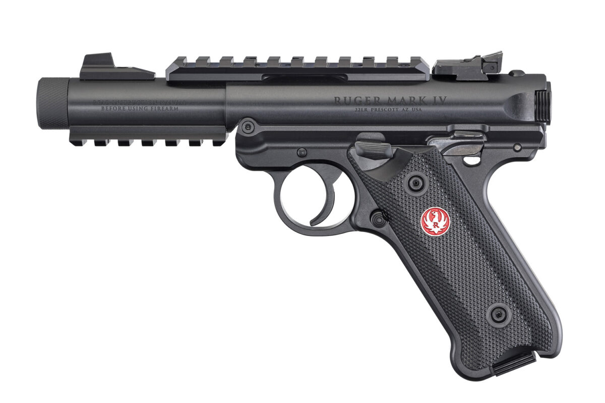 PISTOLET RUGER MARK IV TACTICAL 22LR 4.40  10 COUPS – Image 3