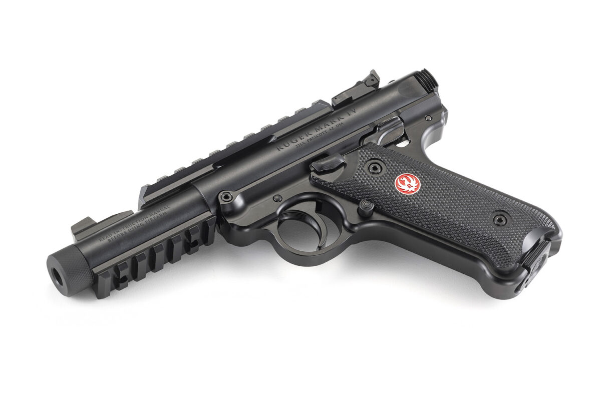 PISTOLET RUGER MARK IV TACTICAL 22LR 4.40  10 COUPS – Image 2