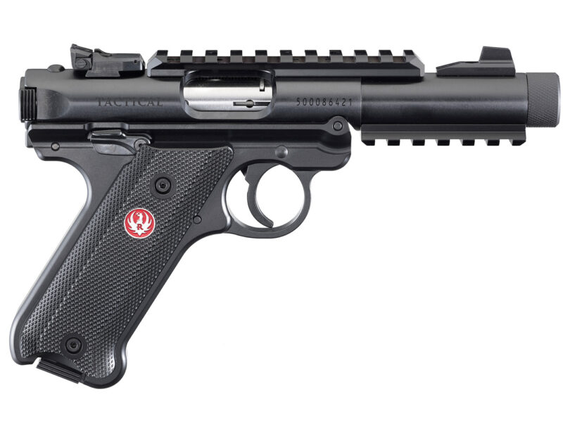 PISTOLET RUGER MARK IV TACTICAL 22LR 4.40 10 COUPS