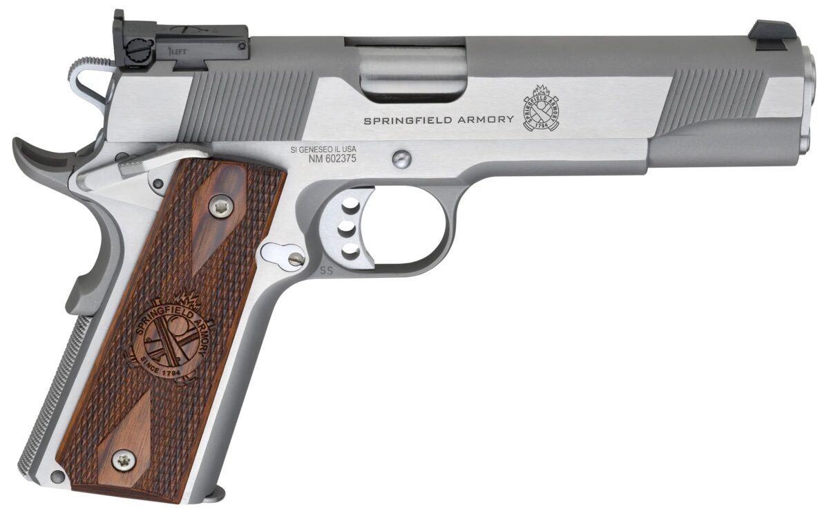 PISTOLET SPRINGFIELD 1911 LOADED TARGET 45ACP INOX – Image 2