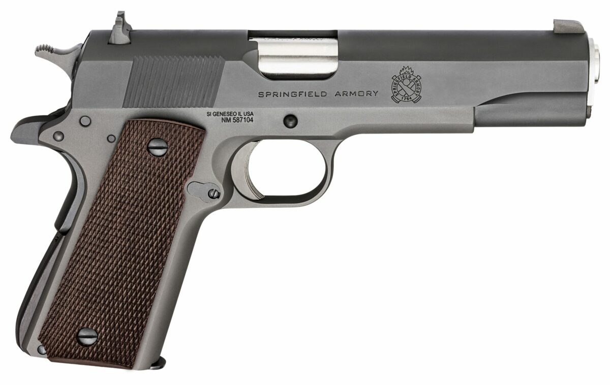 PISTOLET SPRINGFIELD 1911 MIL_SPEC NOIR 45ACP 5  7 COUPS