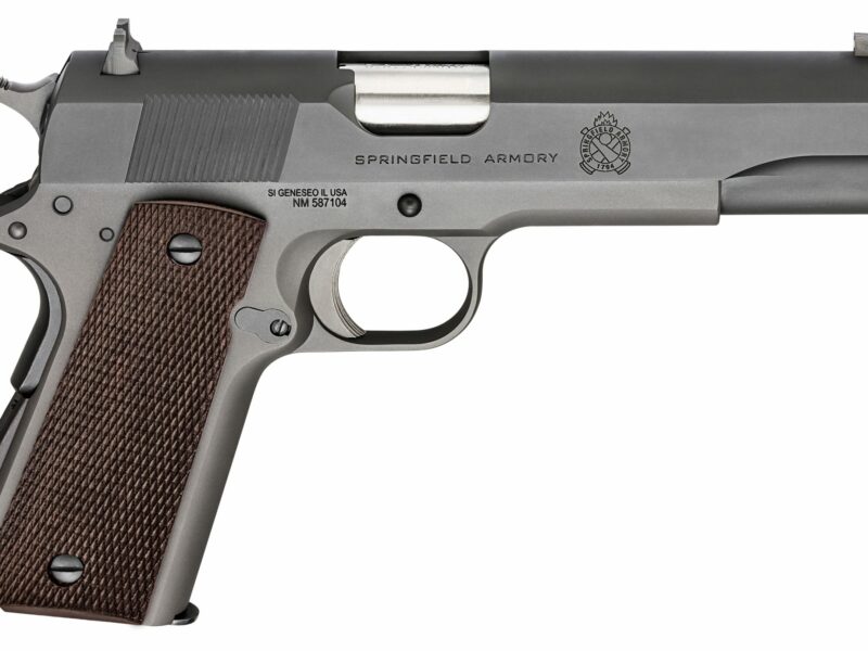 PISTOLET SPRINGFIELD 1911 MIL_SPEC NOIR 45ACP 5 7 COUPS