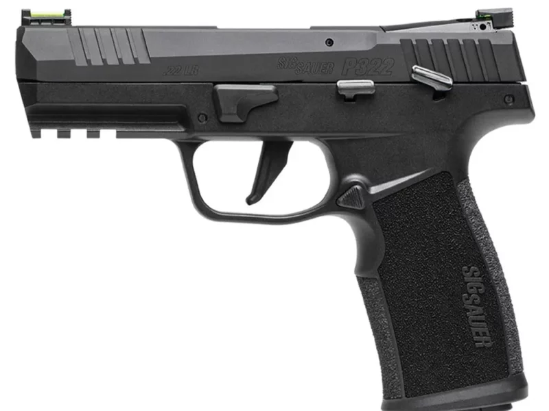 PISTOLLET SIG P322 C 22LR 20 COUPS OR FILETE