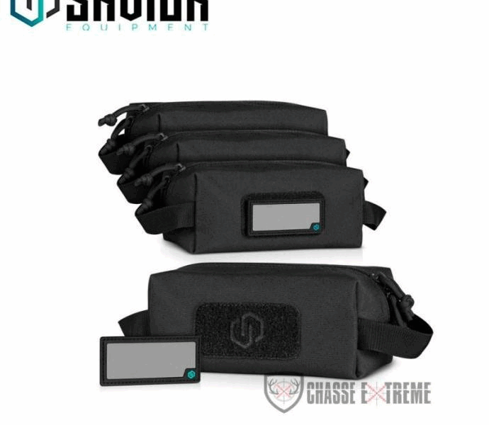 SAVIOR MINI SAC DE MUNITIONS NOIR 4 PIECES