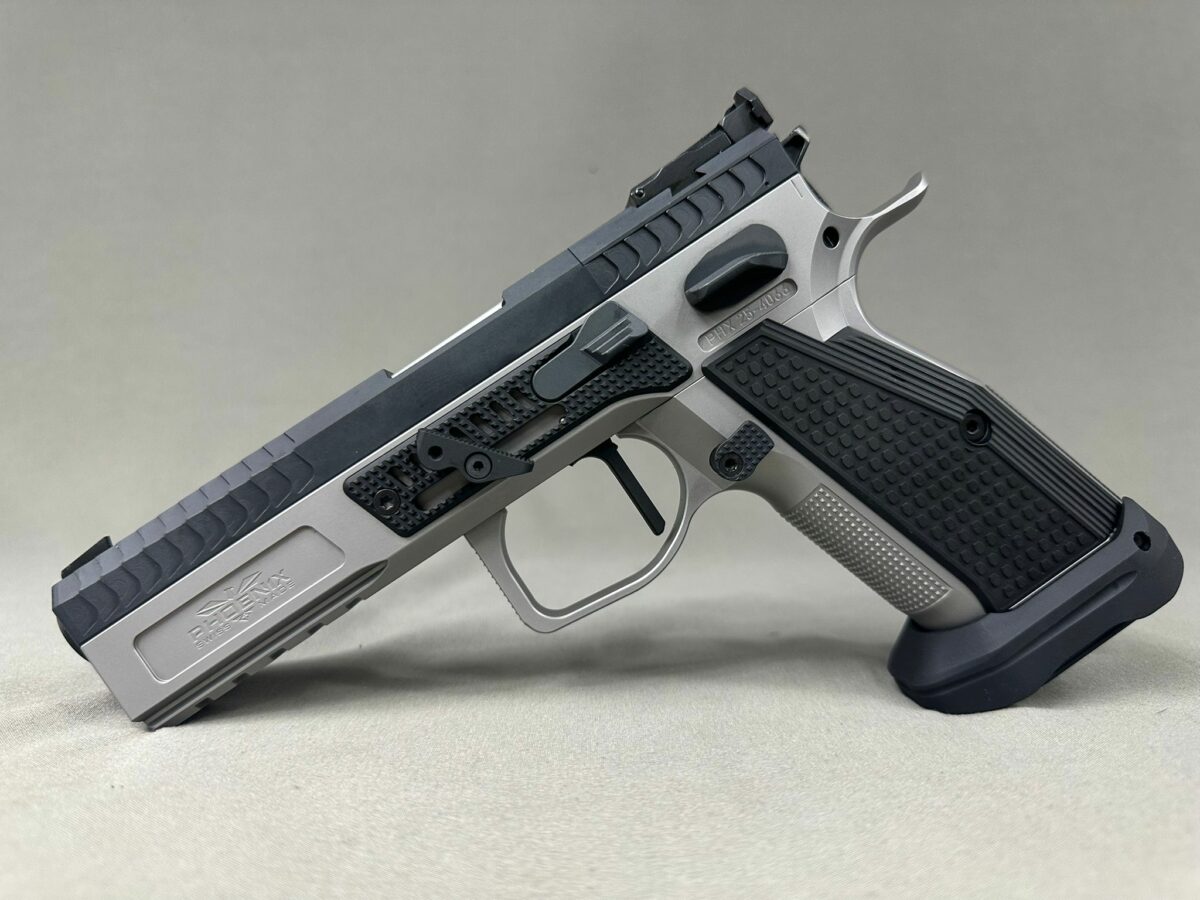 PISTOLET PHOENIX DRAKE ACIER GRIS/BLACK 9X19 – Image 4
