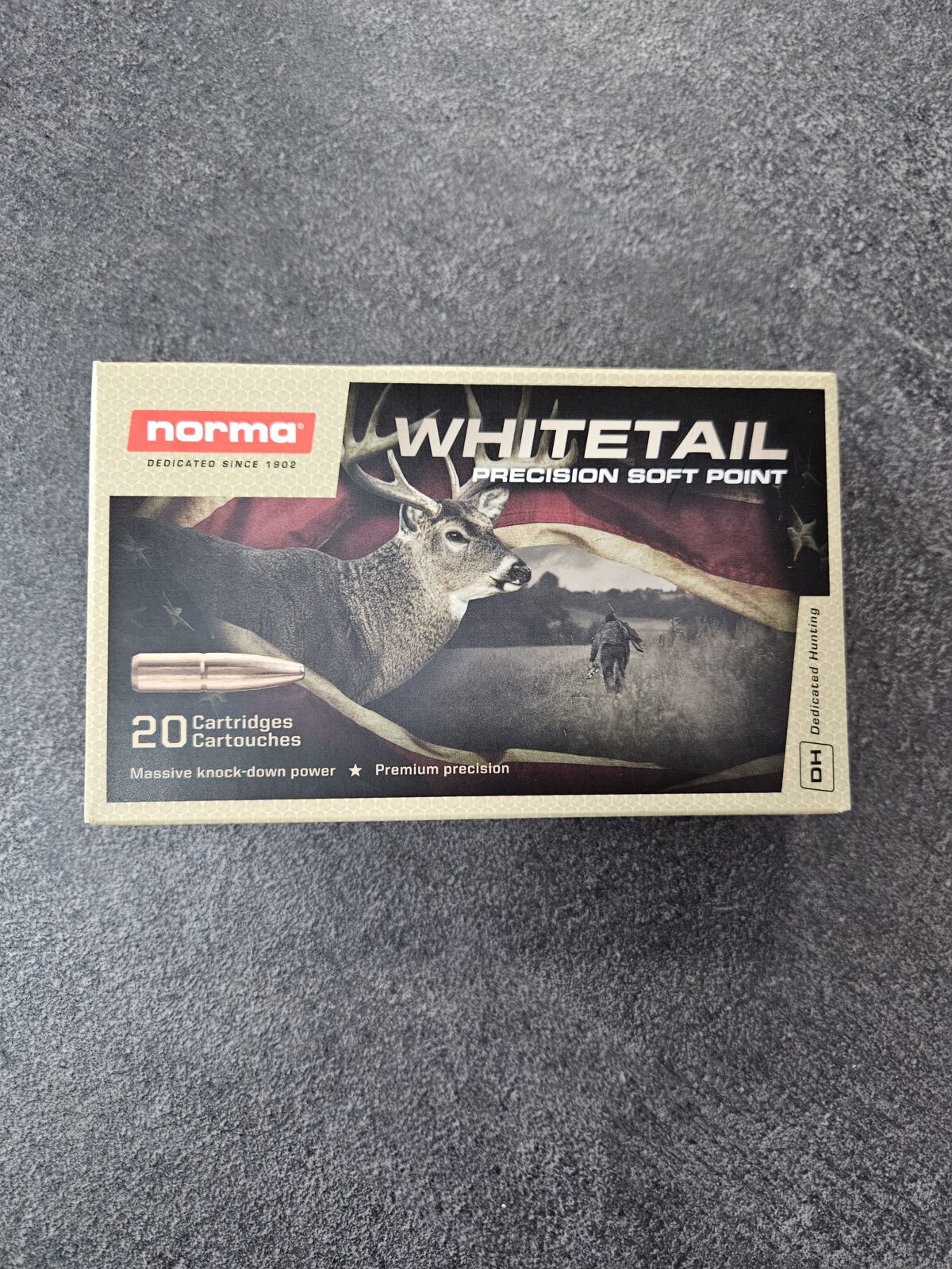 CARTOUCHE NORMA 300WIN 11.7GR WHITETAIL