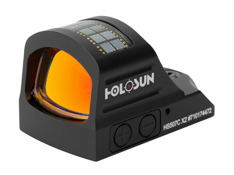 HOLOSUN REFLEX 507C X2 RETICULE ROUGE